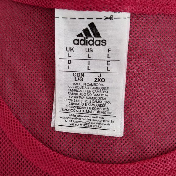 [Adidas] Mesh Jersey Racerback Tank - L - Picture 5 of 5